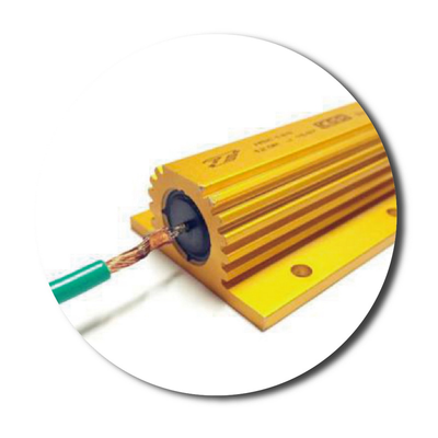 大功率电阻引出线焊接