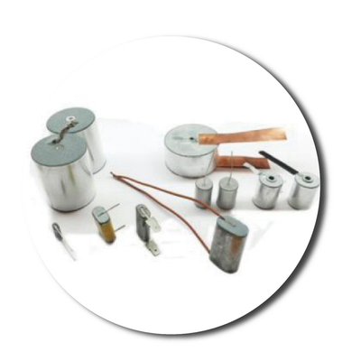 电容器端子、引线焊接